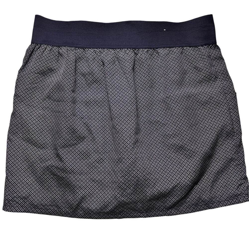 GAP  Elastic Waist Print Style Mini Lined Skirt With Pockets  Sz L
